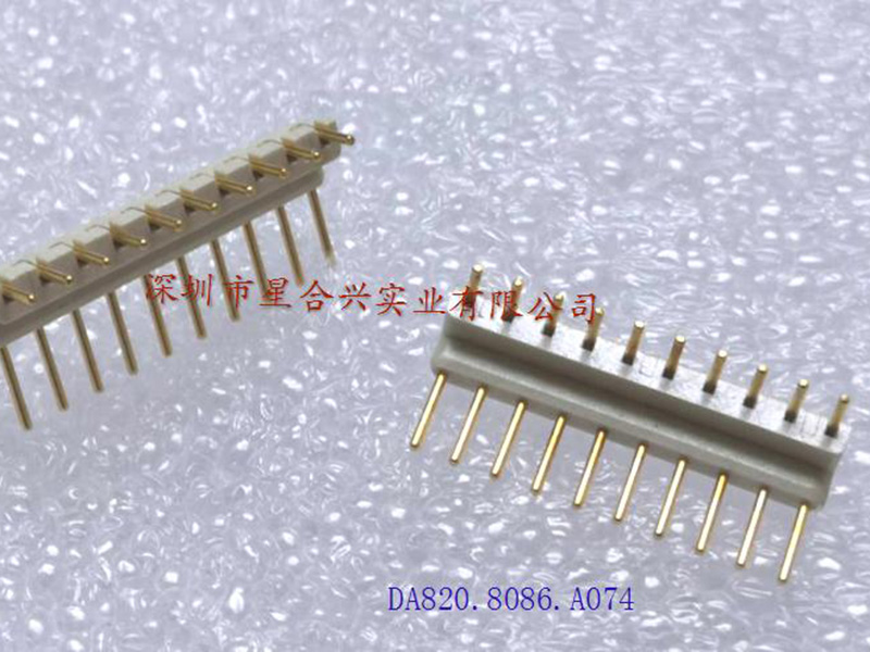 1.778mm - 1X10PIN 0.46X10.8mm 90度鍍金排針