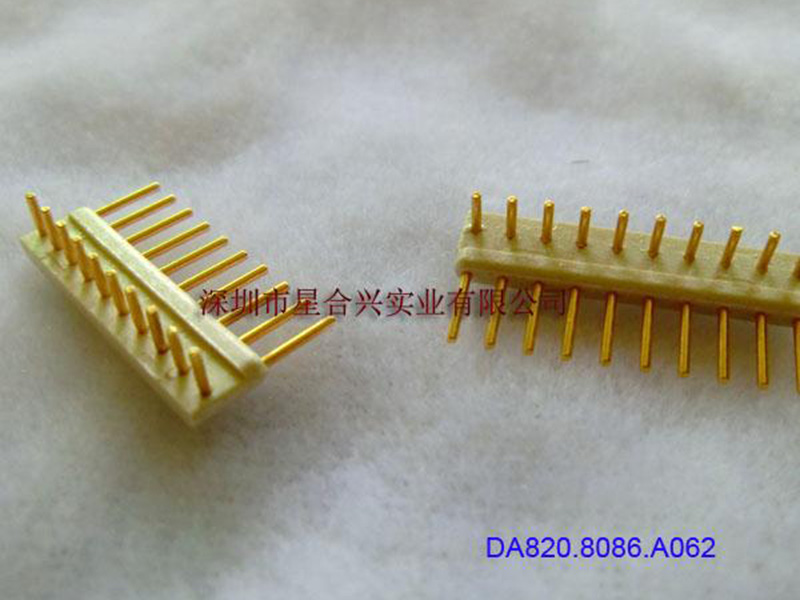 1.78mm - 10PIN 0.51mm 90度鍍金排針