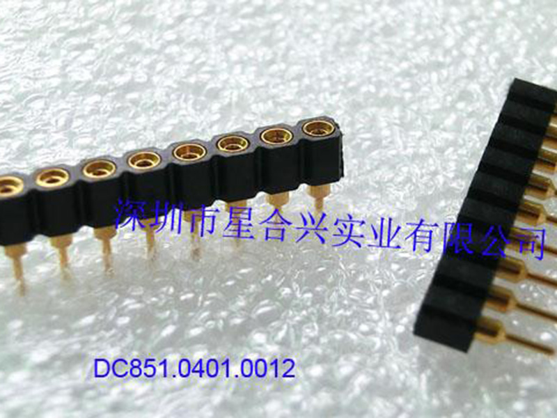 2.54 9PIN 圓形排母