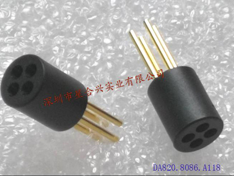 4PIN 圓管測(cè)試座(2.54)