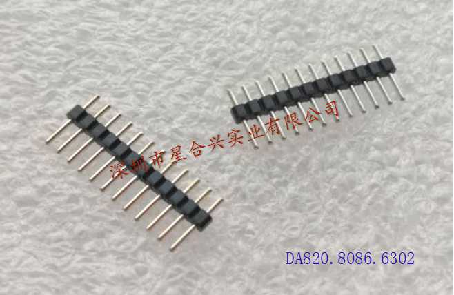 1.27mm - 12PIN排針  0.46X6MM針