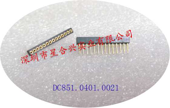 1.778 14P鍍金排針 管腳OD 0.52mm
