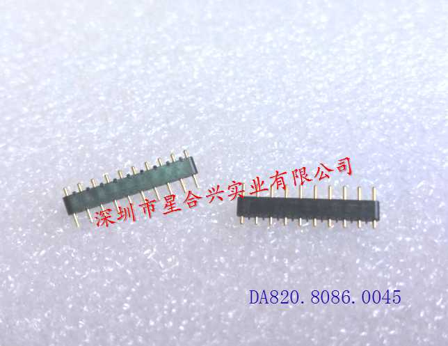 1.778mm - 0.45X5.45 1X10PIN凸臺針