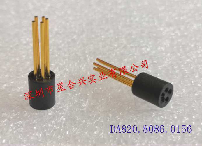 5PIN 圓管測(cè)試座(2.54) 長(zhǎng)19.85mm