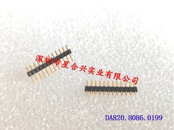 0.46X6MM  12PIN鍍金排針